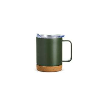 Caneca Térmica Personalizada Inox 400 ml com Tampa Base Cortiça Brindes Personalizados - Cópia (1)