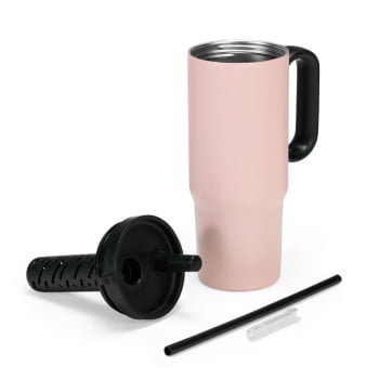Brinde Presente Dia dos Pais Personalizado Caneca Térmica Inox 750 ML X08351 
