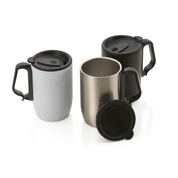 Brinde Presente Dia dos Pais Personalizado Caneca Aço Inox 350 ML ASICA8200 