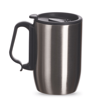 Brinde Presente Dia dos Pais Personalizado Caneca Aço Inox 350 ML ASICA8200 