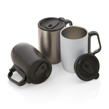 Brinde Presente Dia dos Pais Personalizado Caneca Aço Inox 350 ML ASICA8200 