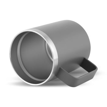 Brinde Presente Dia dos Pais Personalizado Caneca Térmica Inox 400ml ASICA9530 