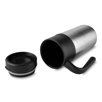 Brinde Presente Dia dos Pais Personalizado Caneca Inox 350 ml com Tampa e Bico com Trava 