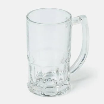 Brinde Presente Dia dos Pais Personalizado Caneca De Vidro 340 ML SMVI-00340 