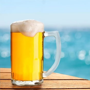 Brinde Presente Dia dos Pais Personalizado Caneca De Vidro 340 ML SMVI-00340 