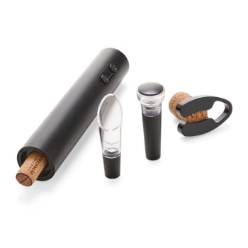 Brinde Presente Dia dos Pais Personalizado Kit Vinho 5 Peças X09080