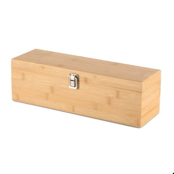 Brinde Presente Dia dos Pais Personalizado Kit Vinho Bambu 4 Peças X15361
