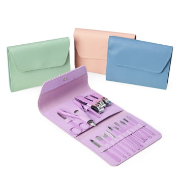 Kit Manicure Personalizado 16 Peças X18724 Brinde Personalizado