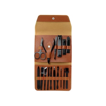 Kit Manicure Personalizado 16 Peças X18724B Brindes Personalizados