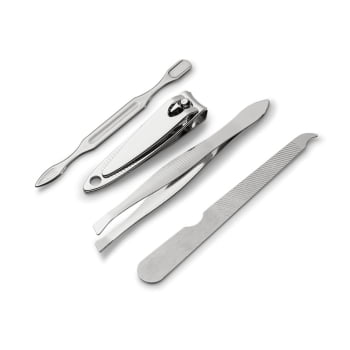 Kit Manicure Personalizado PVC 4 Peças SP94857 Brinde Personalizado