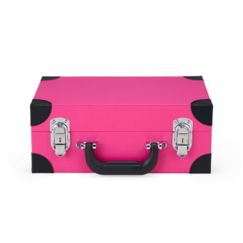 Maleta de Maquiagem Personalizado Poliuretano com Espelho XP$7061 Brindes Personalizados