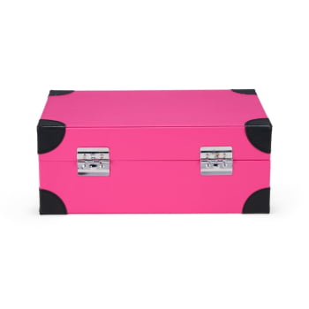 Maleta de Maquiagem Personalizado Poliuretano com Espelho XP$7061 Brindes Personalizados