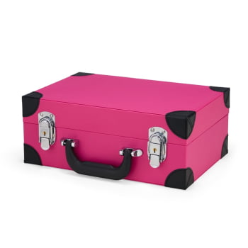 Maleta de Maquiagem Personalizado Poliuretano com Espelho XP$7061 Brindes Personalizados
