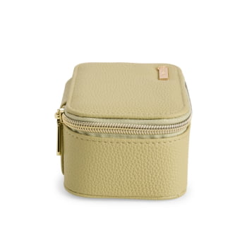 Porta Joias Personalizado Couro Sintético Duas Divisórias XP$18847 Brindes Personalizados