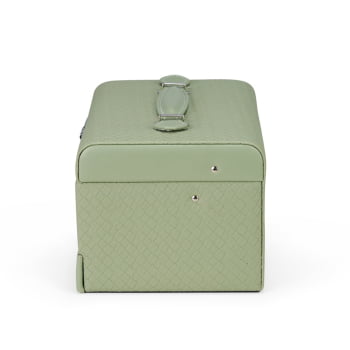 Porta Joias Personalizado Couro Sintético Três Divisórias XP$0148 Brinde Personalizado