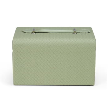 Porta Joias Personalizado Couro Sintético Três Divisórias XP$0148 Brinde Personalizado