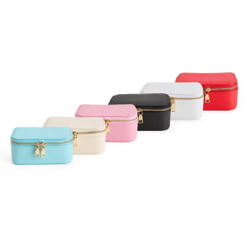 Porta Joias Personalizado Couro Sintético XCX1245 Brindes Personalizados