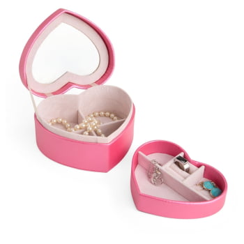 Porta Joias Personalizado Couro Sintético XCX7611 Brinde Personalizado