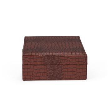 Porta Joias Personalizado Couro Sintético XCX8965 Brinde Personalizado