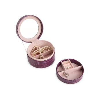 Porta Joias Personalizado Couro Sintético XCX9000 Brindes Personalizados