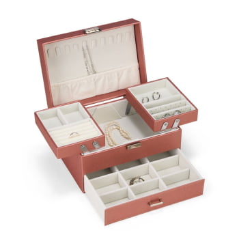 Porta Joias Personalizado Couro Sintético XP$0612 Brinde Personalizado