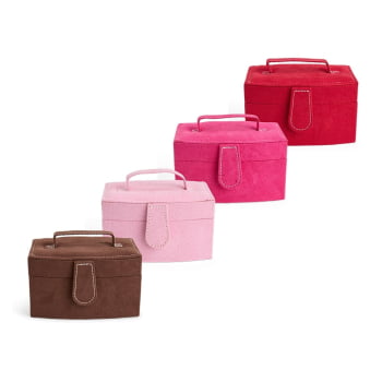 Porta Joias Personalizado Revestimento Aveludado XCX7216 Brinde Personalizado