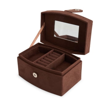 Porta Joias Personalizado Revestimento Aveludado XCX7216 Brinde Personalizado