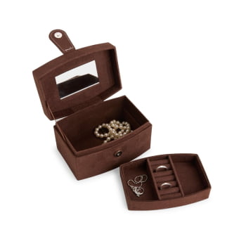 Porta Joias Personalizado Revestimento Aveludado XCX7216 Brinde Personalizado