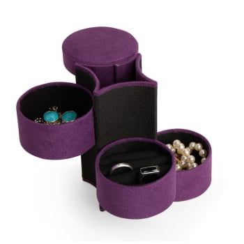 Porta Joias Personalizado Revestimento Aveludado XCX8200 Brindes Personalizados
