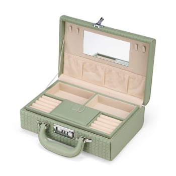 Porta Joias Personalizado Tecido Sintético X18768 Brinde Personalizado