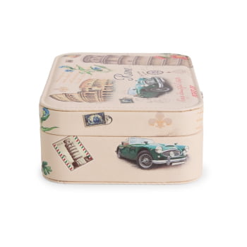 Porta Joias Personalizado Tecido Sintético XCX1028 Brinde Personalizado