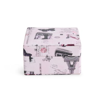 Porta Joias Personalizado Tecido Sintético XCX1252 Brinde Personalizado