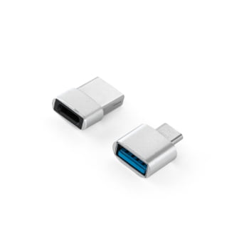 Adaptador Personalizado Alumínio SP97090 Brinde Personalizado