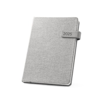 Agenda Personalizada 2026 A5 em 100% rPET Plano Diário SP66201-26 Brinde Personalizado