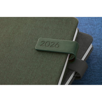 Agenda Personalizada 2026 A5 em 100% rPET Plano Diário SP66201-26 Brinde Personalizado