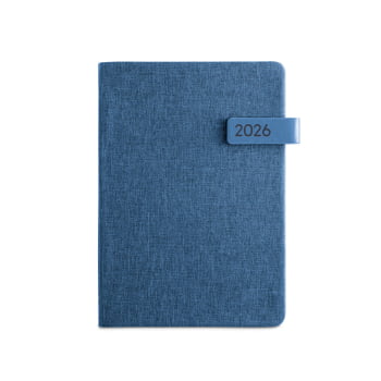 Agenda Personalizada 2026 A5 em 100% rPET Plano Diário SP66201-26 Brinde Personalizado
