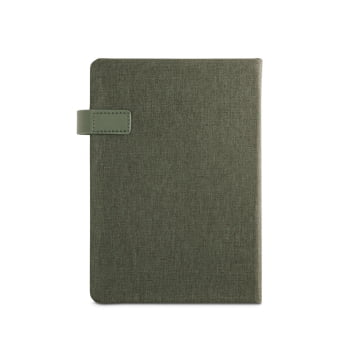 Agenda Personalizada 2026 A5 em 100% rPET Plano Diário SP66201-26 Brinde Personalizado