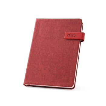 Agenda Personalizada 2026 A5 em 100% rPET Plano Diário SP66201-26 Brinde Personalizado