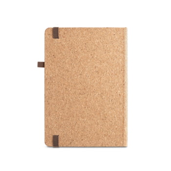 Agenda Personalizada 2026 A5 em Cortiça Plano Diário SP66095-26 Brinde Personalizado