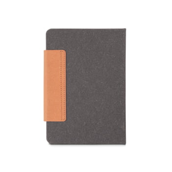 Agenda Personalizada 2026 A5 em Pele Reciclada Plano Diário SP66205-26 Brinde Personalizado