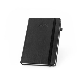 Agenda Personalizada 2026 A5 em PU Plano Diário SP66219-26 Brinde Personalizado