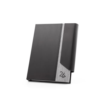 Agenda Personalizada 2026 A5 em PU Reciclado Plano Diário SP66214-26 Brinde Personalizado