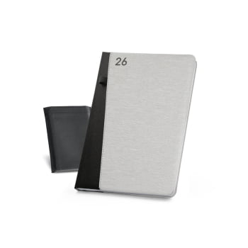 Agenda Personalizada 2026 B5 em 100% rPET Plano Semanal SP66207-26 Brinde Personalizado