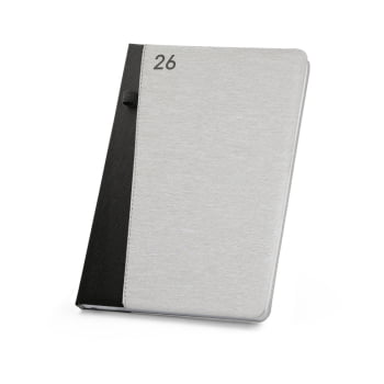 Agenda Personalizada 2026 B5 em 100% rPET Plano Semanal SP66207-26 Brinde Personalizado