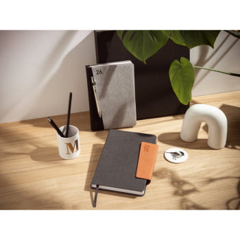 Agenda Personalizada 2026 B5 em 100% rPET Plano Semanal SP66207-26 Brinde Personalizado