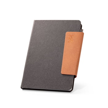 Agenda Personalizada 2026 B5 em Pele Reciclada Plano Semanal SP66217-26 Brinde Personalizado