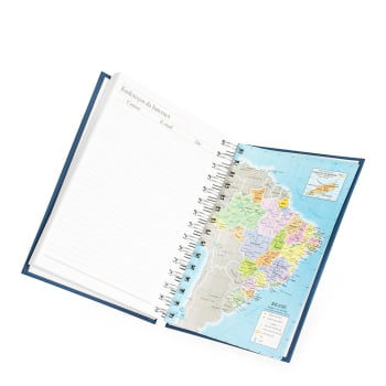 Agenda Personalizada 2026 Capa Dura em Prime X14462 Binde Personalizado