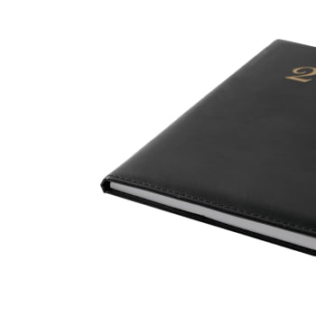Agenda Personalizada 2026 Couro PU Semanal X06107A Brinde Personalizado