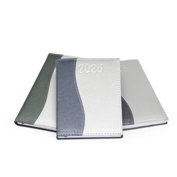 Agenda Personalizada 2026 Couro Sintético Diária X12294 Brindes Personalizados