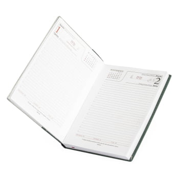 Agenda Personalizada 2026 Couro Sintético Diária X12294 Brindes Personalizados